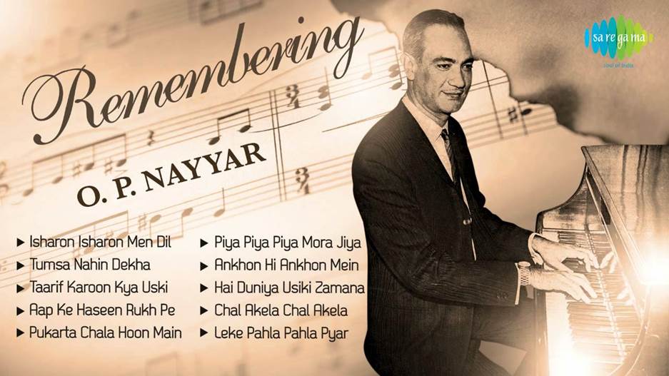 Best of O P Nayyar | Popular Old Hindi film Songs | Isharon Isharon Men Dil Lenewale - YouTube