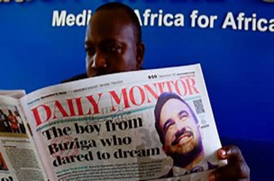 A person reading a newspaper  AI-generated content may be incorrect.