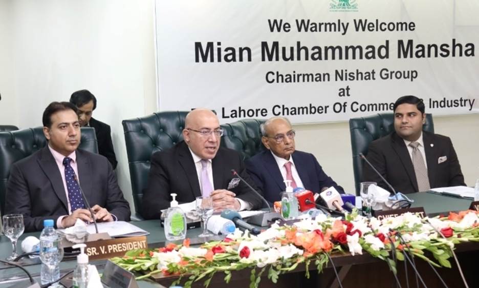 Mian Mansha stresses need for improved regional ties
