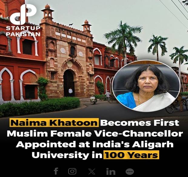 Startup Pakistan on LinkedIn: #vicechancellor #india #appointed #muslimfemale | 89 comments