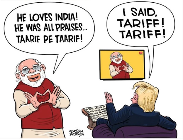 Cartoon of two men making a heart with their hands  AI-generated content may be incorrect.